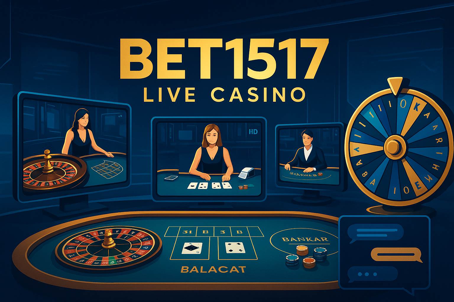 O BET1517 Live Casino lança promoções regularmente