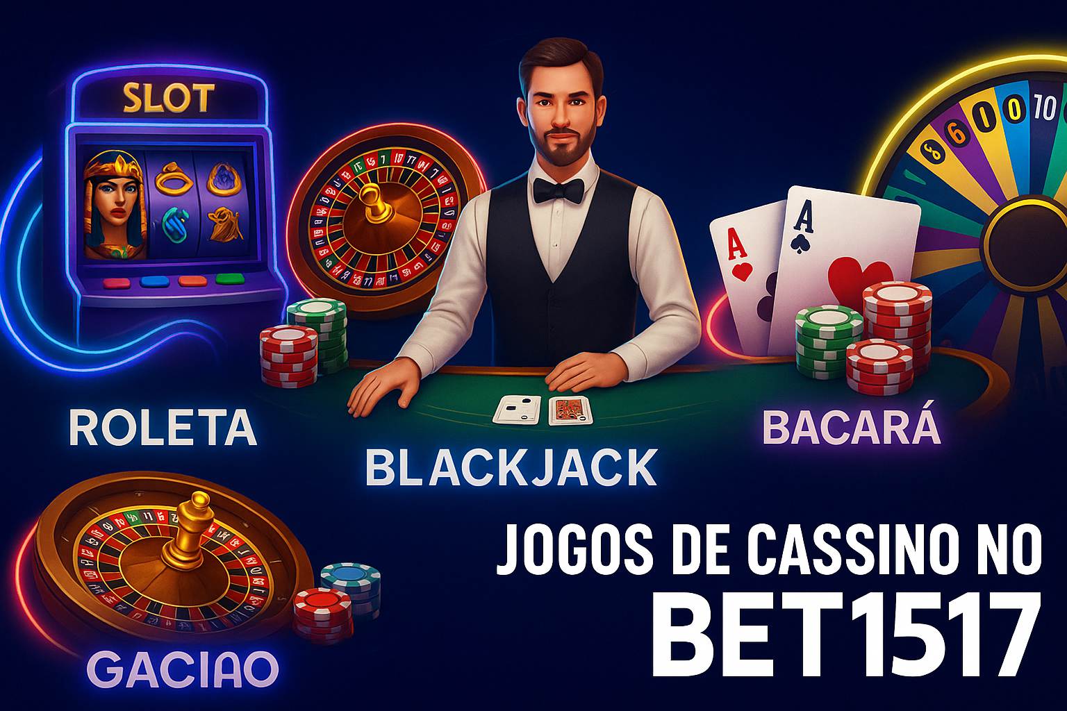 Jogos de cassino online BET1517 